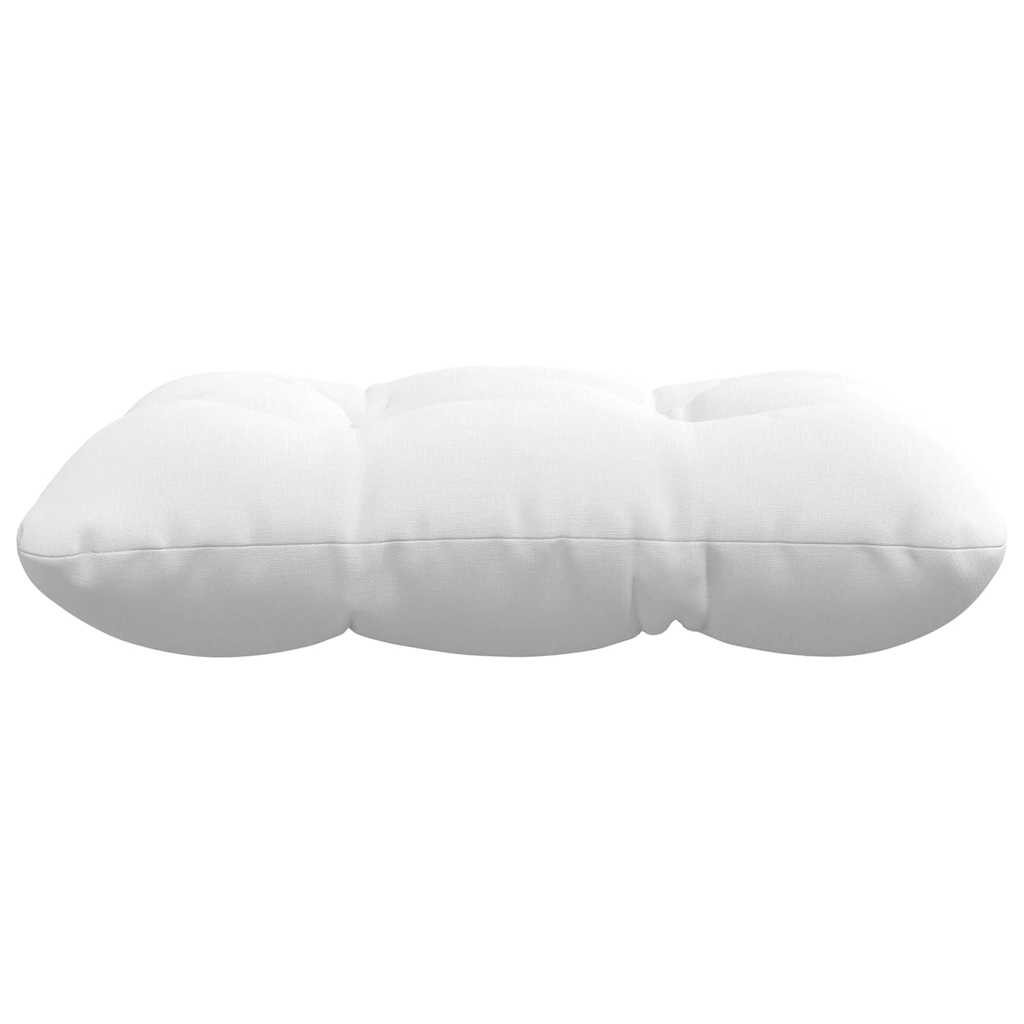 Cuscini per Seduta 4 pcs Bianco 40 x 40 x 12 cm Tessuto