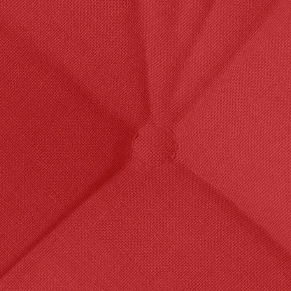 Cuscini per Seduta 4 pcs Rosso 40 x 40 x 12 cm Tessuto | homemem39