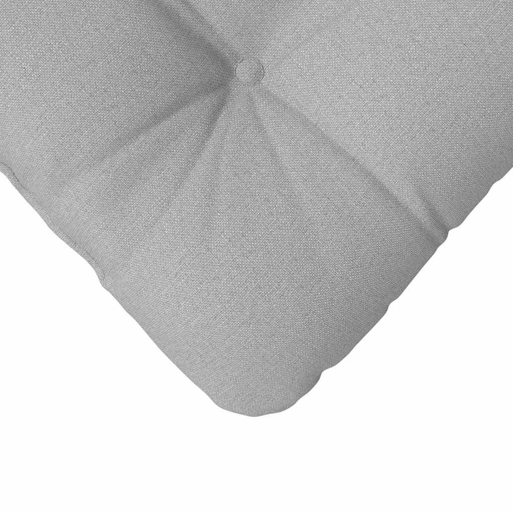 Cuscini per Seduta 4 pcs Grigio Nuvola 40 x 40 x 12 cm Tessuto | homemem39
