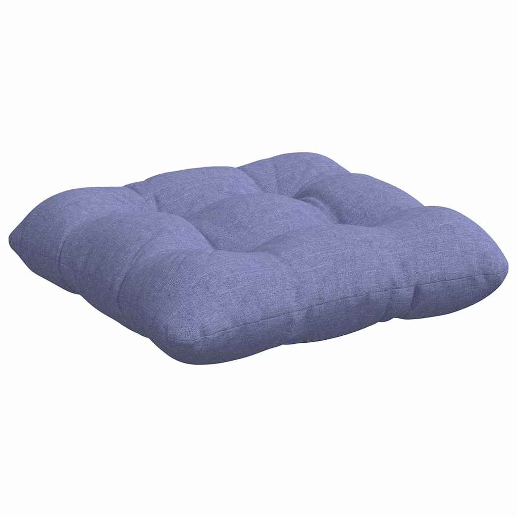 Cuscini per Seduta 4 pcs Blu jeans 40 x 40 x 12 cm Tessuto | homemem39