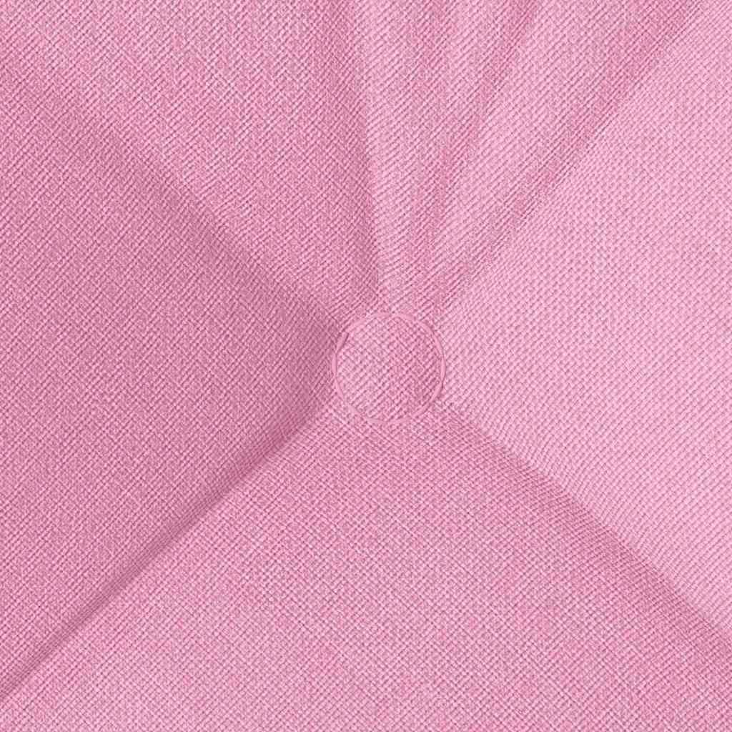 Cuscini per Seduta 4 pcs Rosa 40 x 40 x 12 cm Tessuto | homemem39
