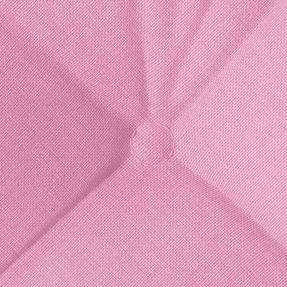 Cuscini per Seduta 4 pcs Rosa 40 x 40 x 12 cm Tessuto | homemem39