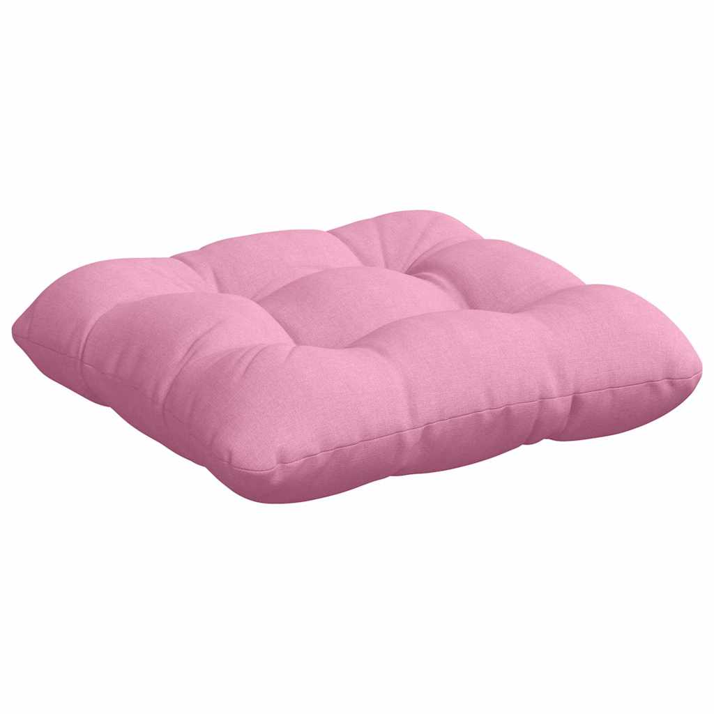 Cuscini per Seduta 4 pcs Rosa 40 x 40 x 12 cm Tessuto | homemem39