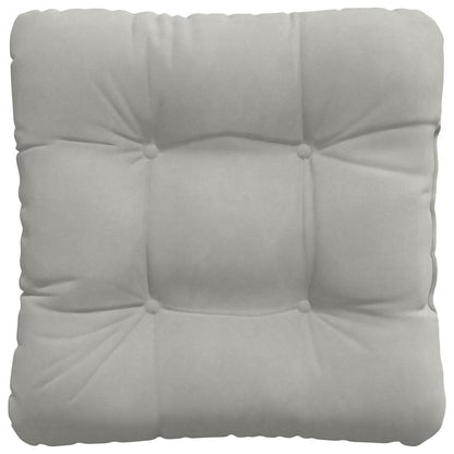 Cuscini per Seduta 4 pcs Grigio chiaro 40 x 40 cm | homemem39