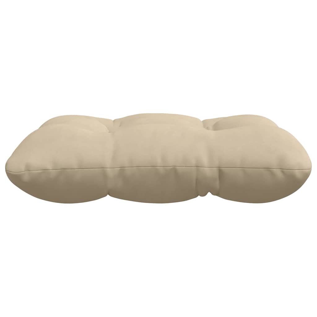 Cuscini per Seduta 4 pcs Crema 40 x 40 cm Tessuto in Microfibra | homemem39