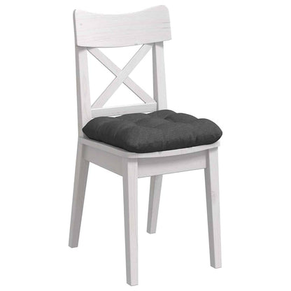 Cuscini per Seduta 4 pcs Grigio scuro 40 x 40 cm | homemem39