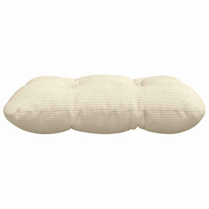 Cuscini per Seduta 4 pcs Crema 40 x 40 cm Tessuto in Cords