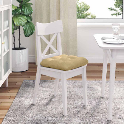 Cuscini per Seduta 4 pcs Grigio Verde 40 x 40 cm | homemem39