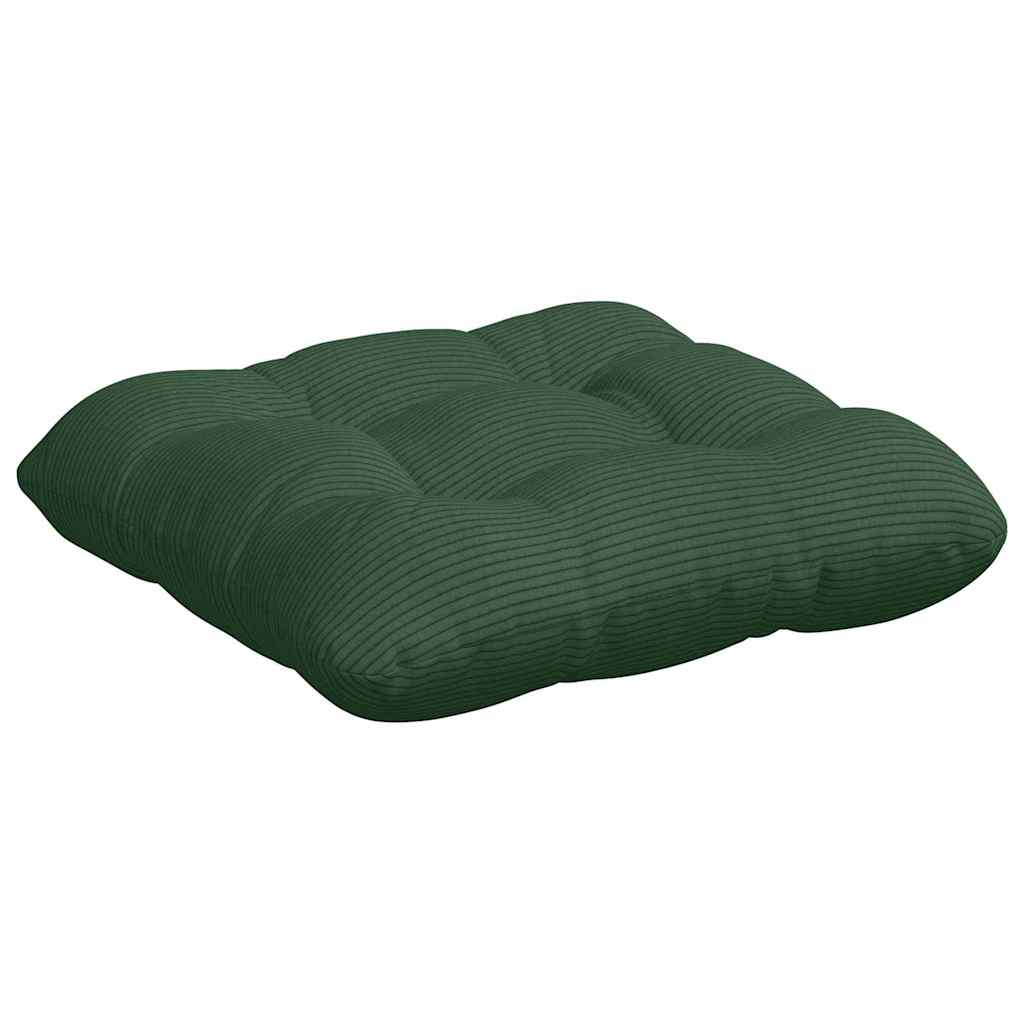 Cuscini per Seduta 4 pcs Verde Scuro 40 x 40 cm | homemem39