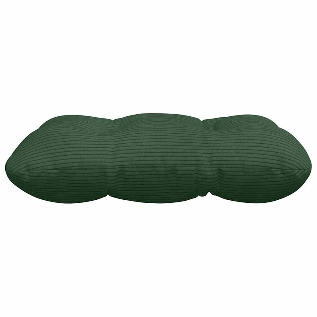Cuscini per Seduta 4 pcs Verde Scuro 40 x 40 cm | homemem39