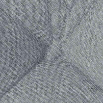 Cuscini per Seduta 4 pcs Grigio chiaro 45 x 45 x 12 cm Tessuto | homemem39