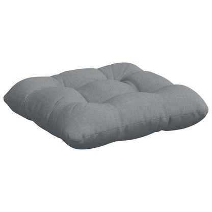 Cuscini per Seduta 4 pcs Grigio chiaro 45 x 45 x 12 cm Tessuto | homemem39