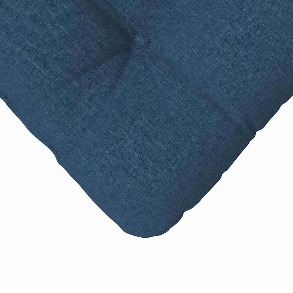 Cuscini per Seduta 4 pcs Blu 45 x 45 x 12 cm Tessuto | homemem39