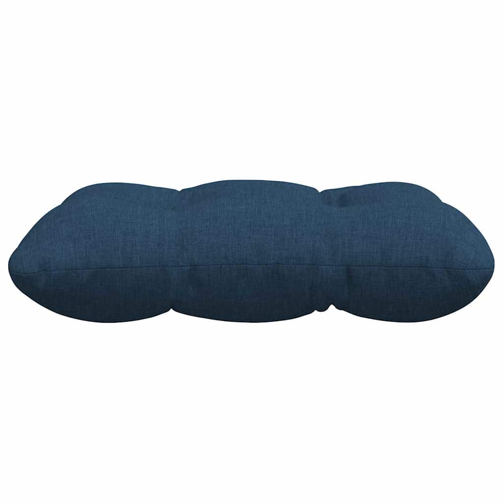 Cuscini per Seduta 4 pcs Blu 45 x 45 x 12 cm Tessuto | homemem39