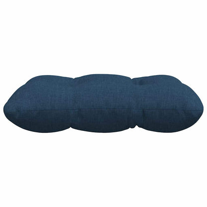 Cuscini per Seduta 4 pcs Blu 45 x 45 x 12 cm Tessuto