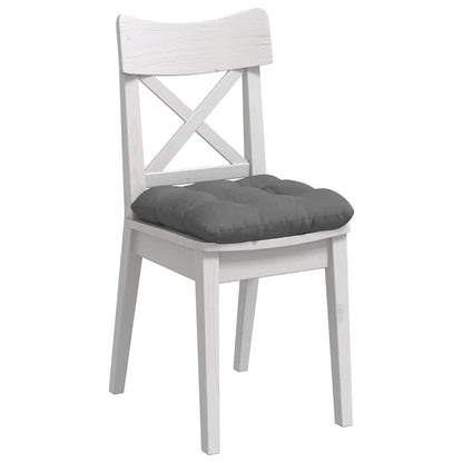 Cuscini per Seduta 4 pcs Grigio scuro 45 x 45 cm | homemem39