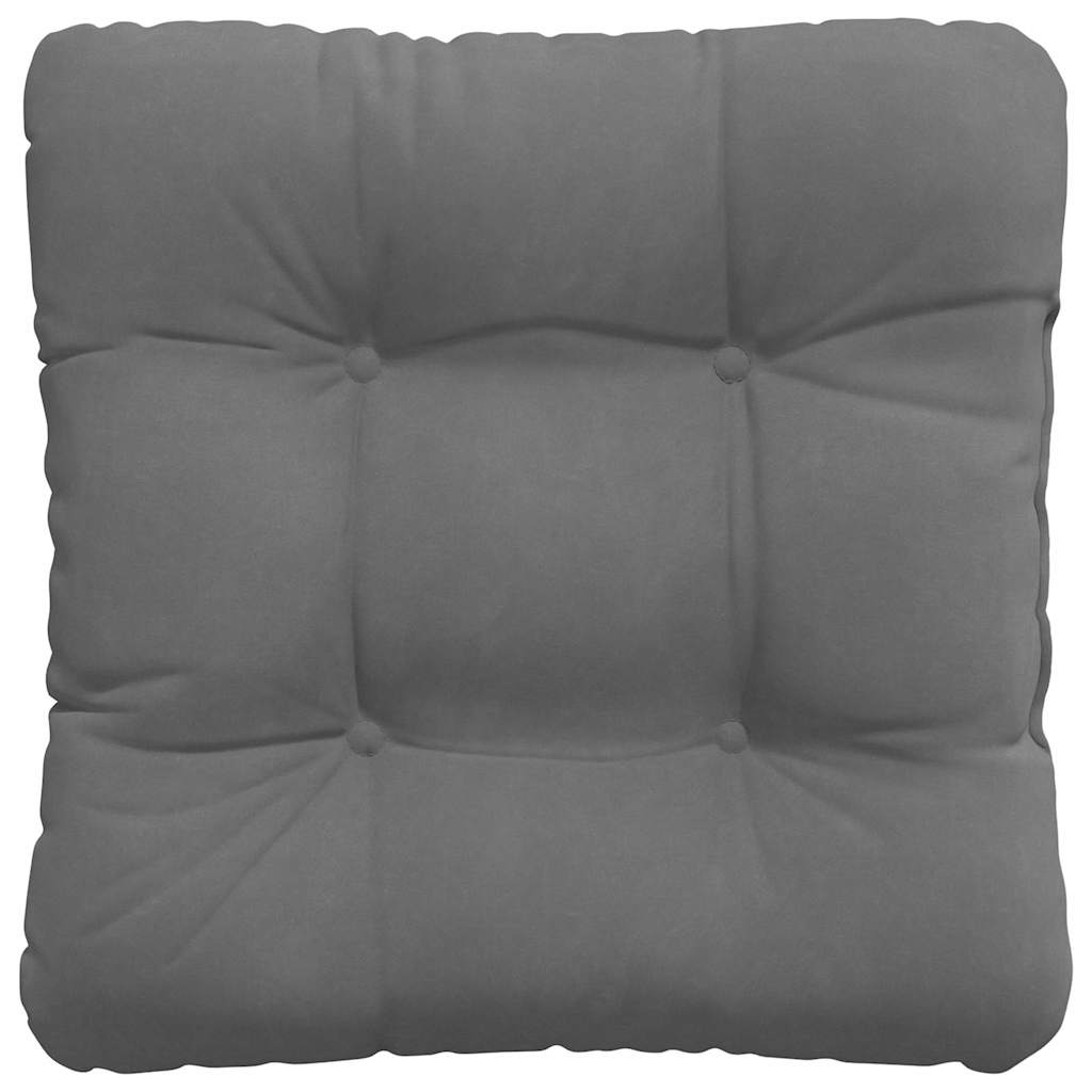 Cuscini per Seduta 4 pcs Grigio scuro 45 x 45 cm | homemem39