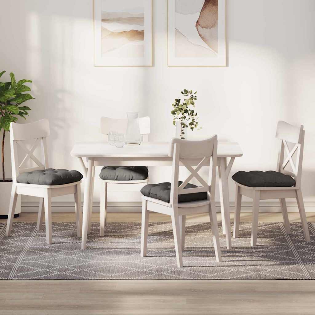Cuscini per Seduta 4 pcs Grigio chiaro 45 x 45 cm
