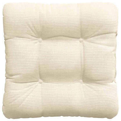 Cuscini per Seduta 4 pcs Crema 45 x 45 cm Tessuto in Cords | homemem39