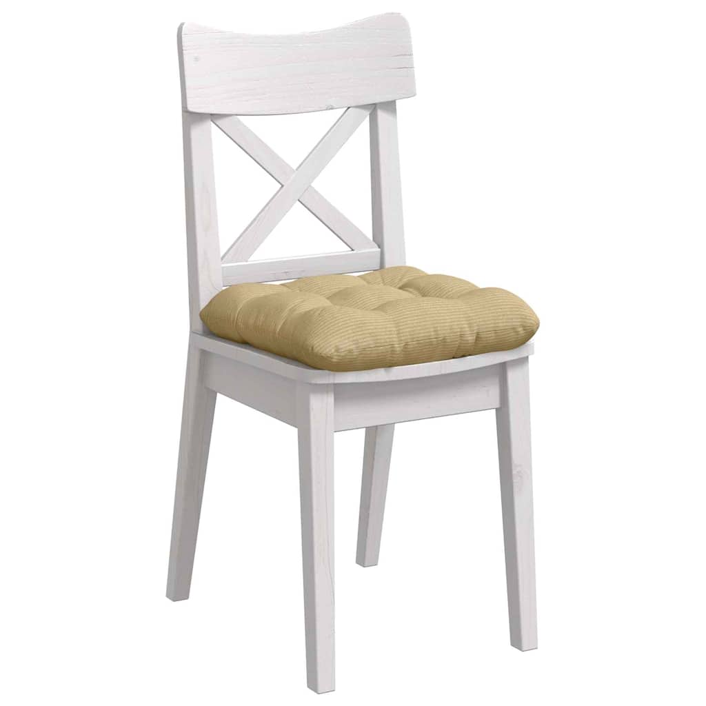 Cuscini per Seduta 4 pcs Grigio Verde 45 x 45 cm