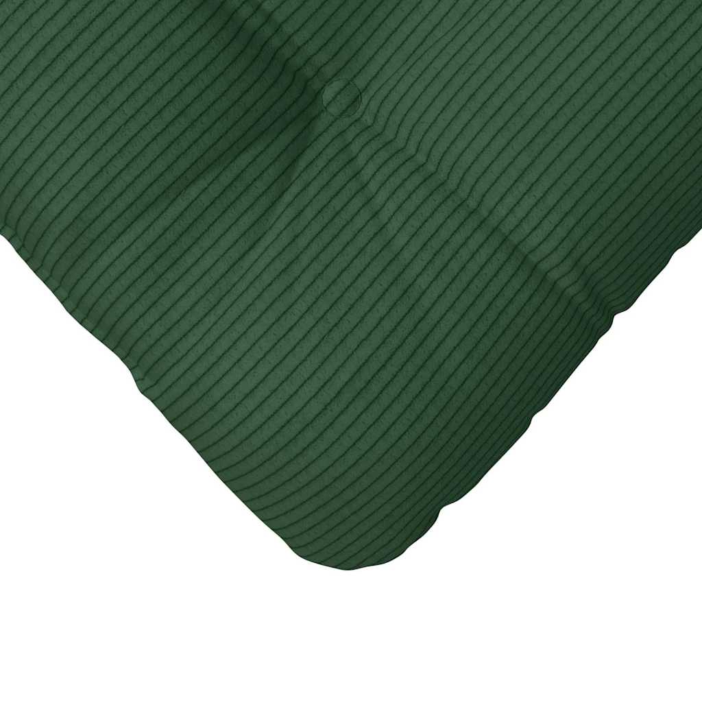 Cuscini per Seduta 4 pcs Verde Scuro 45 x 45 cm | homemem39