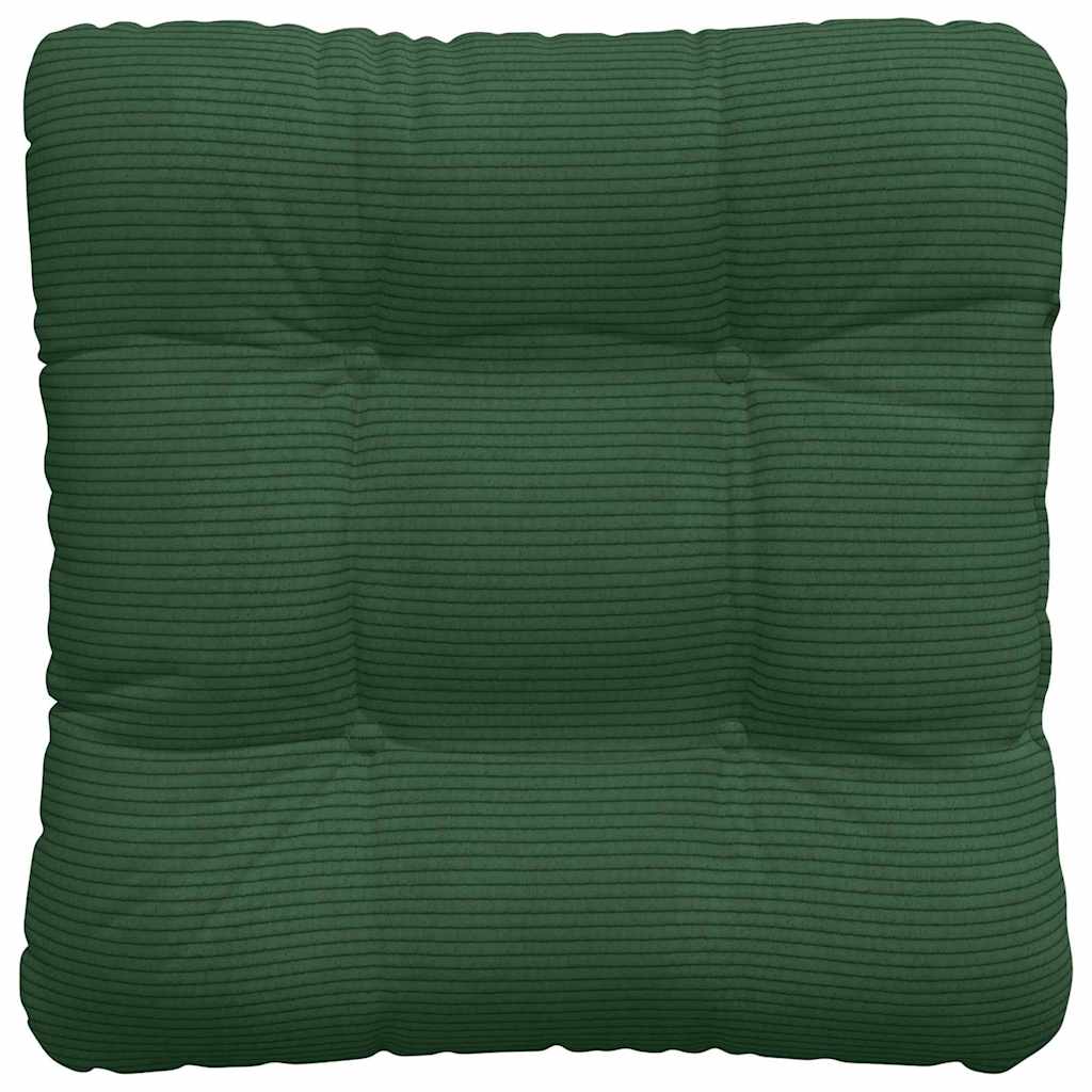 Cuscini per Seduta 4 pcs Verde Scuro 45 x 45 cm | homemem39