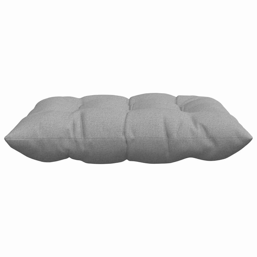 Cuscini per Seduta 4 pcs Grigio Nuvola 40 x 40 x 6 cm Tessuto | homemem39