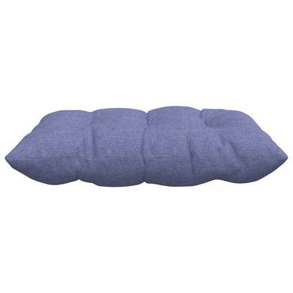 Cuscini per Seduta 4 pcs Blu jeans 40 x 40 x 6 cm Tessuto | homemem39