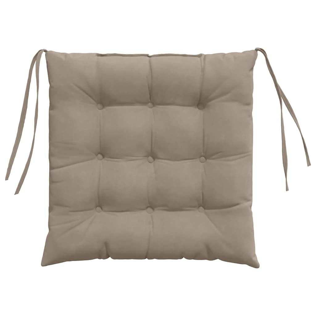 Cuscini per Seduta 4 pcs Talpa 40 x 40 x 6 cm Microfibra | homemem39