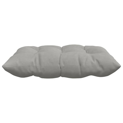 Cuscini per Seduta 4 pcs Grigio chiaro 40 x 40 x 6 cm | homemem39