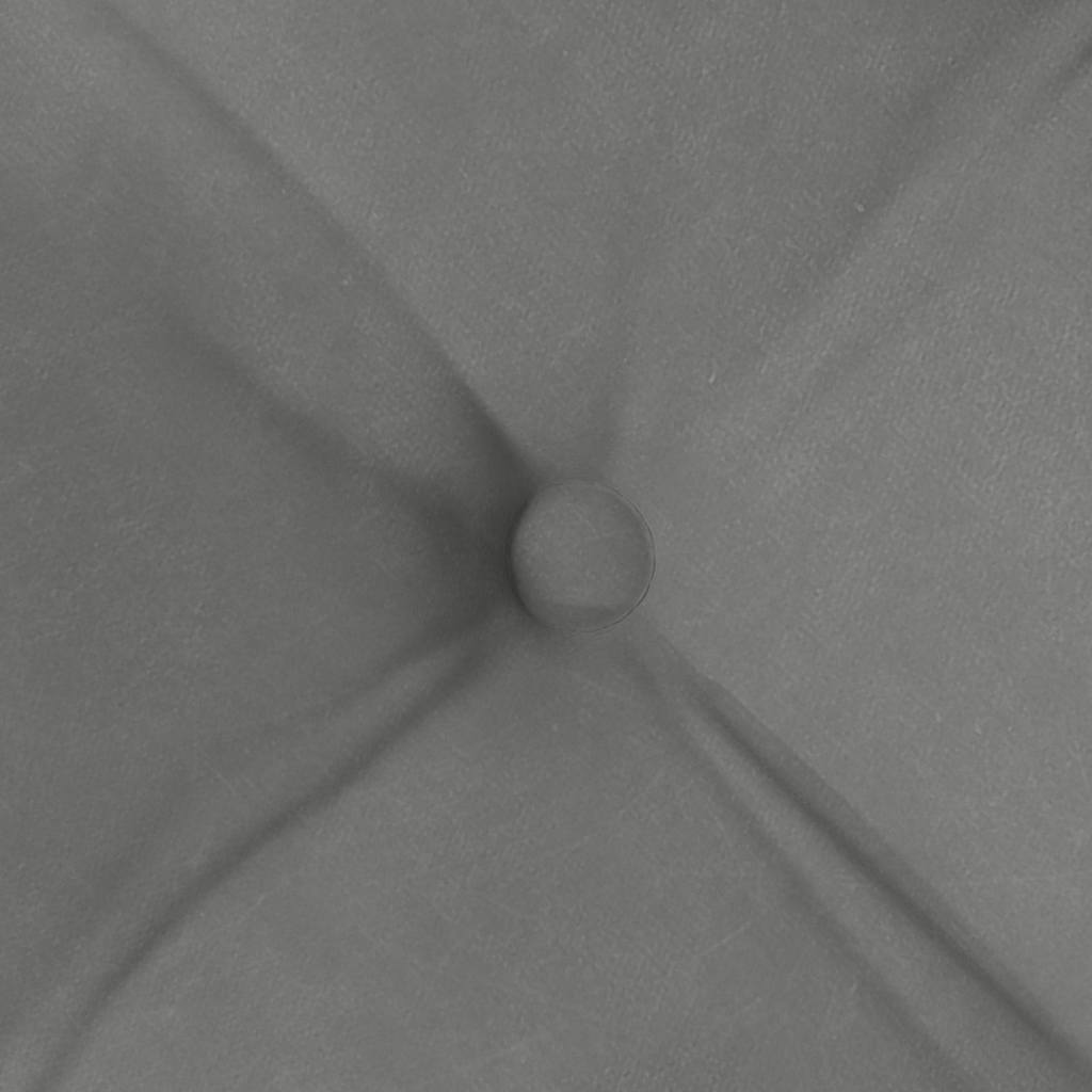 Cuscini per Seduta 4 pcs Grigio scuro 40 x 40 x 6 cm Microfibra | homemem39