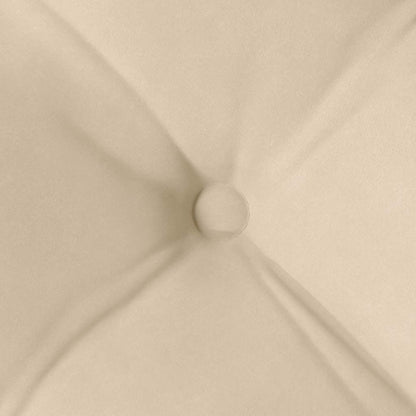 Cuscini per Seduta 4 pcs Crema 40 x 40 x 6 cm Microfibra | homemem39