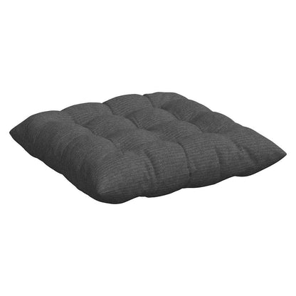 Cuscini per Seduta 4 pcs Grigio scuro 40 x 40 x 6 cm | homemem39