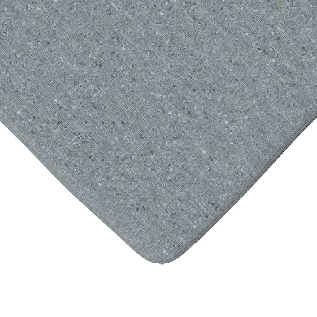 Cuscini per Seduta 4 pcs Grigio chiaro 40 x 40 x 3 cm Tessuto | homemem39