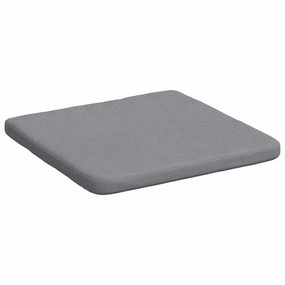 Cuscini per Seduta 4 pcs Grigio chiaro 40 x 40 x 3 cm Tessuto | homemem39