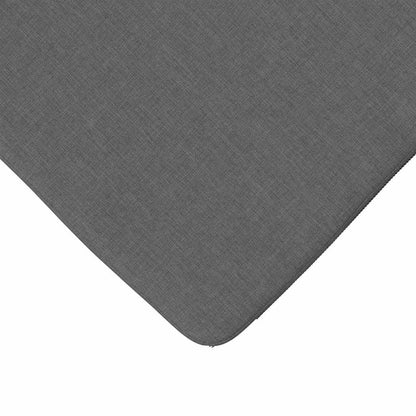 Cuscini per Seduta 4 pcs Grigio scuro 40 x 40 x 3 cm Tessuto | homemem39