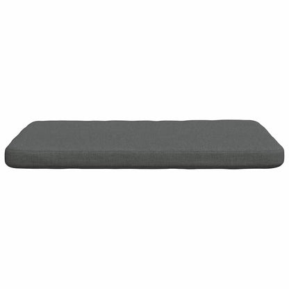 Cuscini per Seduta 4 pcs Grigio scuro 40 x 40 x 3 cm Tessuto