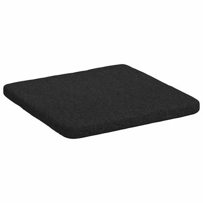 Cuscini per Seduta 4 pcs Nero 40 x 40 x 3 cm Tessuto | homemem39