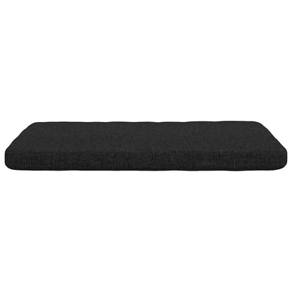Cuscini per Seduta 4 pcs Nero 40 x 40 x 3 cm Tessuto | homemem39