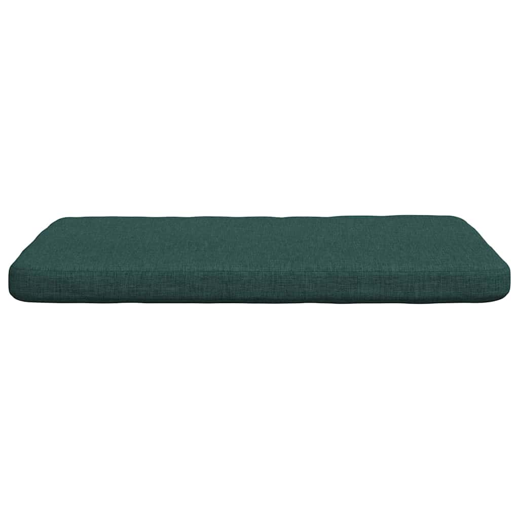 Cuscini per Seduta 4 pcs Verde Scuro 40 x 40 x 3 cm Tessuto | homemem39