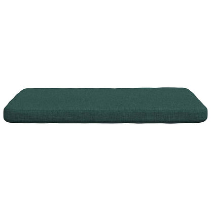 Cuscini per Seduta 4 pcs Verde Scuro 40 x 40 x 3 cm Tessuto | homemem39