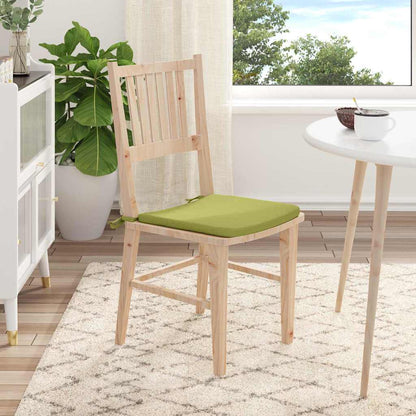 Cuscini per Seduta 4 pcs Verde chiaro 40 x 40 x 3 cm Tessuto | homemem39