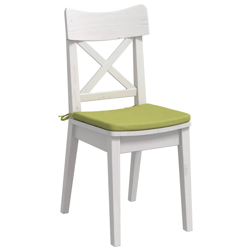 Cuscini per Seduta 4 pcs Verde chiaro 40 x 40 x 3 cm Tessuto | homemem39