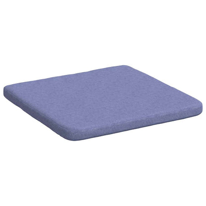 Cuscini per Seduta 4 pcs Blu jeans 40 x 40 x 3 cm Tessuto