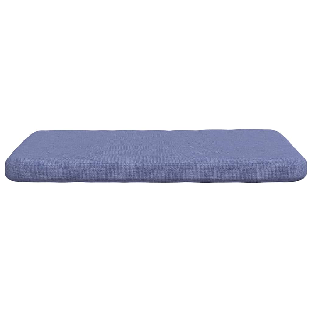 Cuscini per Seduta 4 pcs Blu jeans 40 x 40 x 3 cm Tessuto