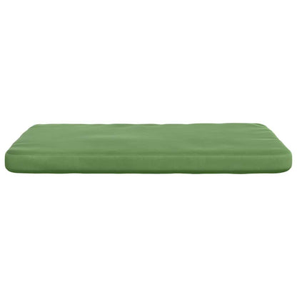 Cuscini per Seduta 4 pcs Verde chiaro 40 x 40 x 3 cm Velluto