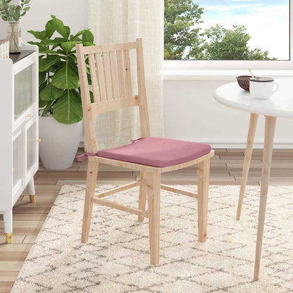 Cuscini per Seduta 4 pcs Rosa 40 x 40 x 3 cm Velluto | homemem39