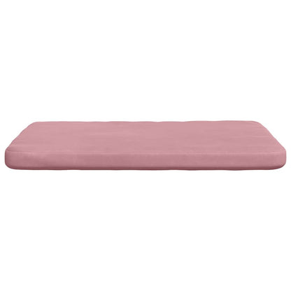 Cuscini per Seduta 4 pcs Rosa 40 x 40 x 3 cm Velluto | homemem39