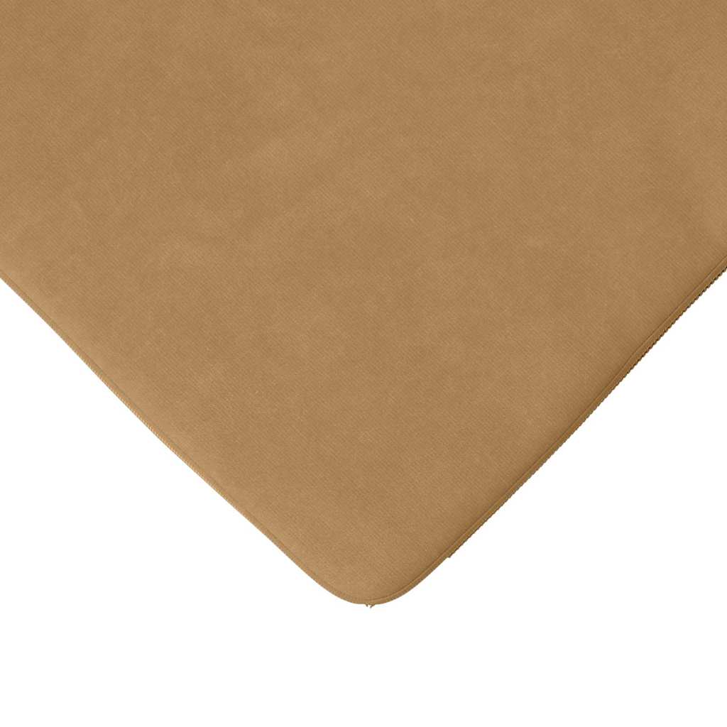 Cuscini per Seduta 4 pcs Marrone 40 x 40 x 3 cm Velluto | homemem39