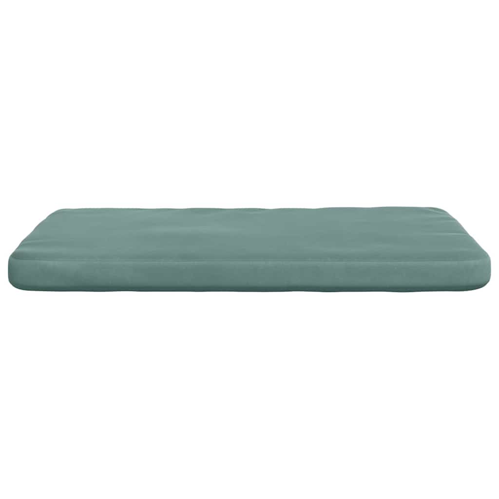 Cuscini per Seduta 4 pcs Verde Mare 40 x 40 x 3 cm Velluto | homemem39